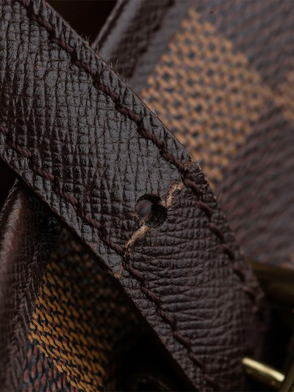 фото Louis vuitton сумка на плечо damier ebène marais 1997-го года