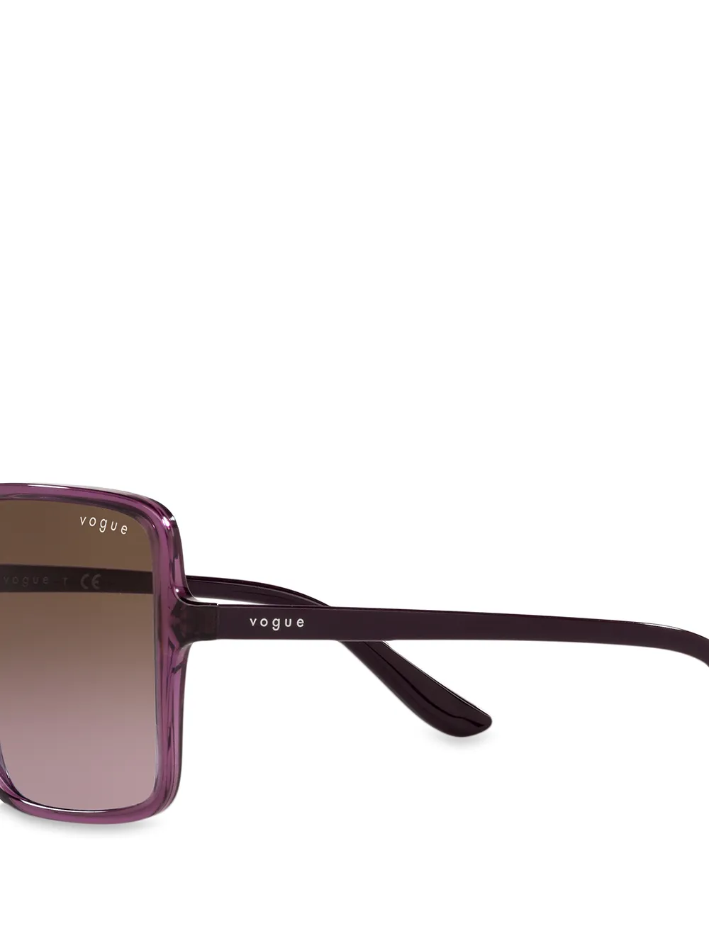 Vogue Eyewear gradienteffect oversizeframe Sunglasses Farfetch