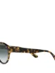Giorgio Armani tortoiseshell-effect round-frame sunglasses