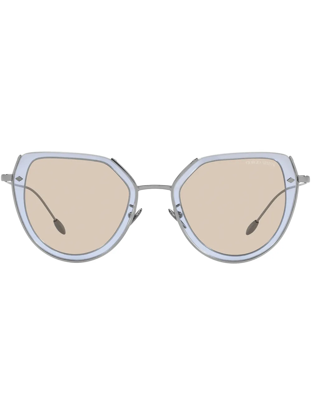 GIORGIO ARMANI OVERSIZED FRAME SUNGLASSES