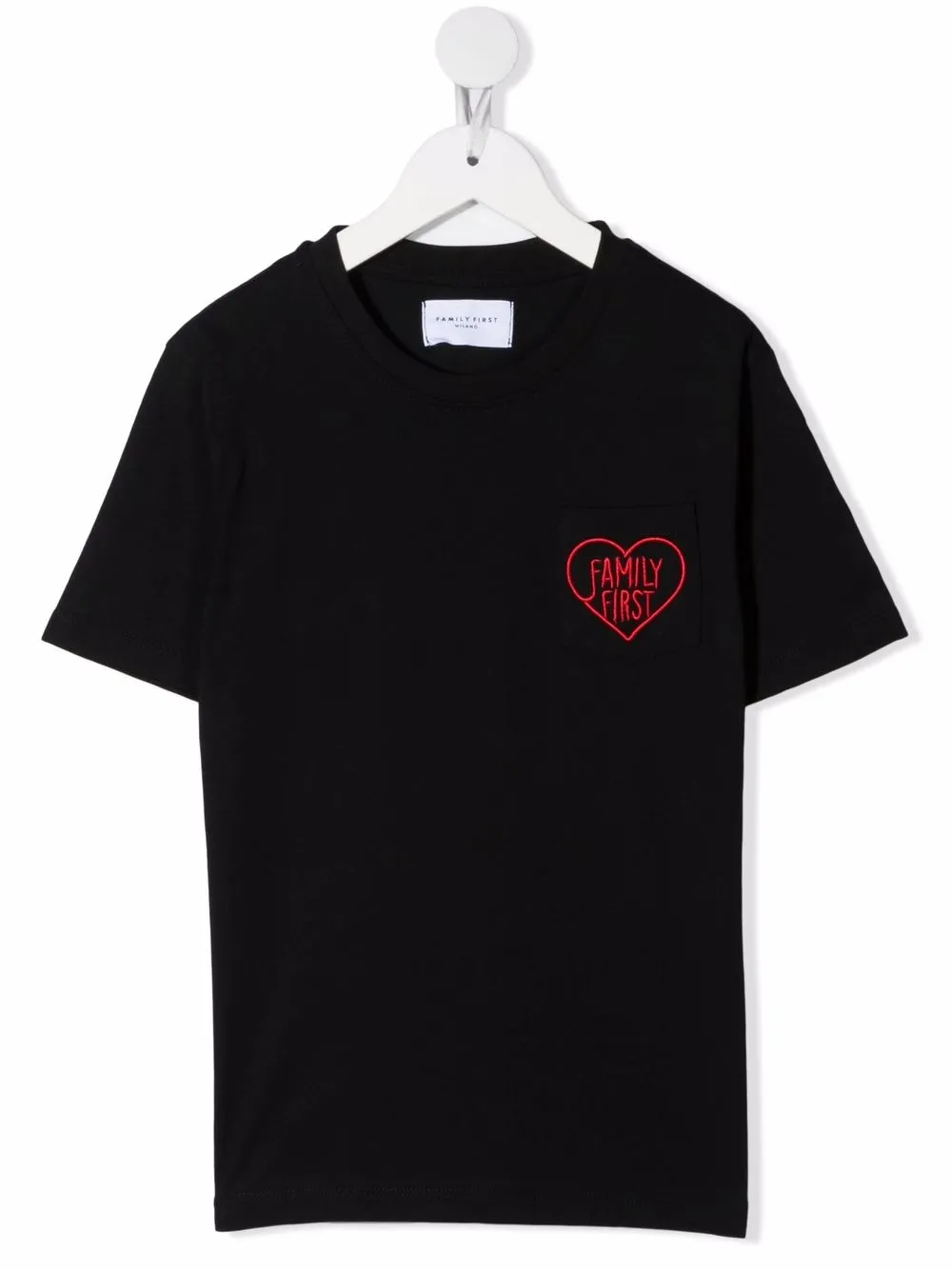 FAMILY FIRST KIDS футболка с вышитым логотипом