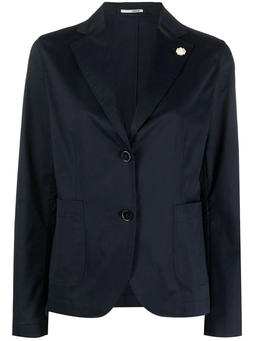 Lardini Single-breasted Blazer In Blue