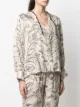 Aeron printed V-neck blouse