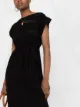 Barrie lace-detail dress