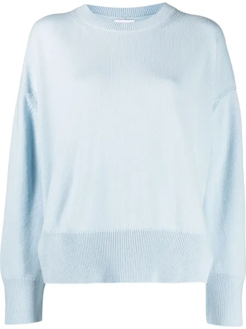 Barrie side-slit jumper