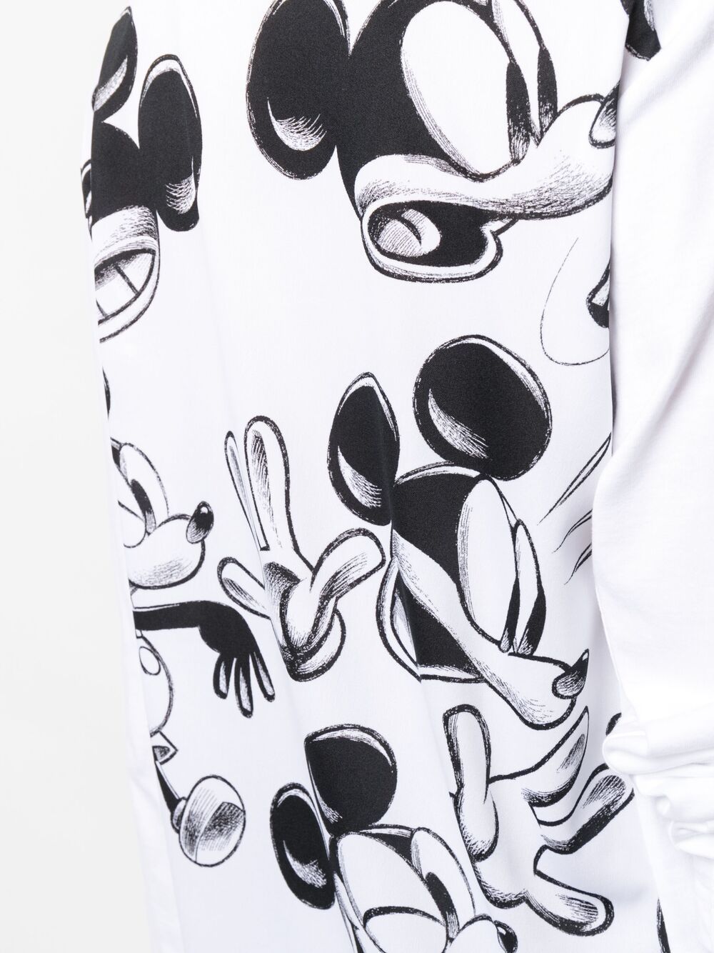 фото Comme des garçons толстовка с принтом mickey mouse