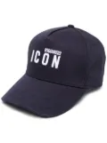 DSQUARED2 Icon embroidered logo cap - Blue