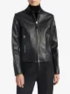 Giuseppe Zanotti leather zip-up jacket