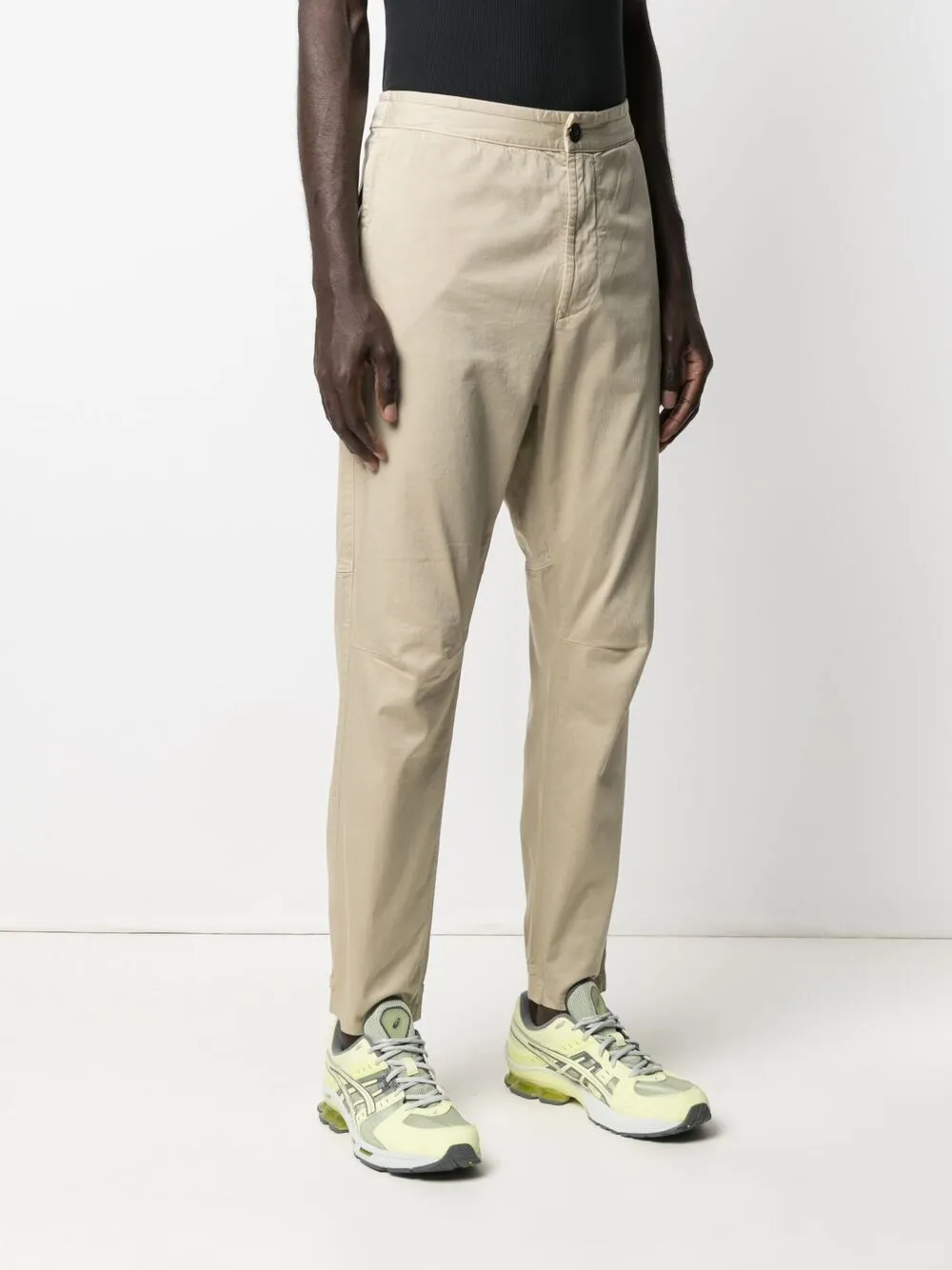 фото Stone island брюки чинос с нашивкой-логотипом