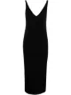 Image 1 of RED Valentino V-neck jersey midi dress