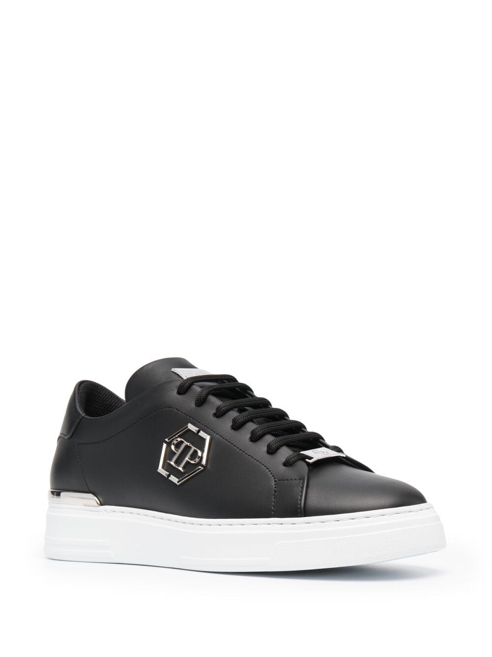 Philipp Plein Hexagon low-top sneakers - Zwart