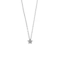 ALINKA 18kt white gold Stasia mini diamond necklace - Silver