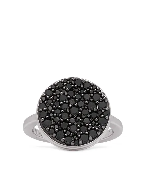 ALINKA 18kt white gold Black Caviar diamond ring