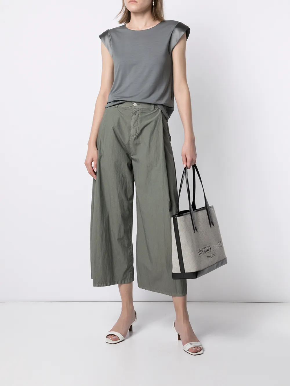 фото Emporio armani широкие брюки