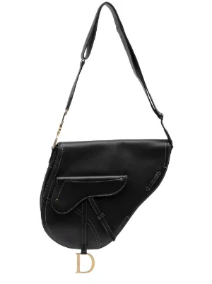 farfetch dior saddle bag