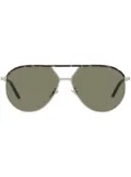 Giorgio Armani pilot-frame sunglasses - Gold