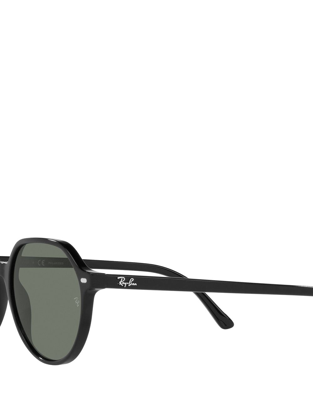 Shop Ray Ban Thalia Round Frame Sunglasses In Green