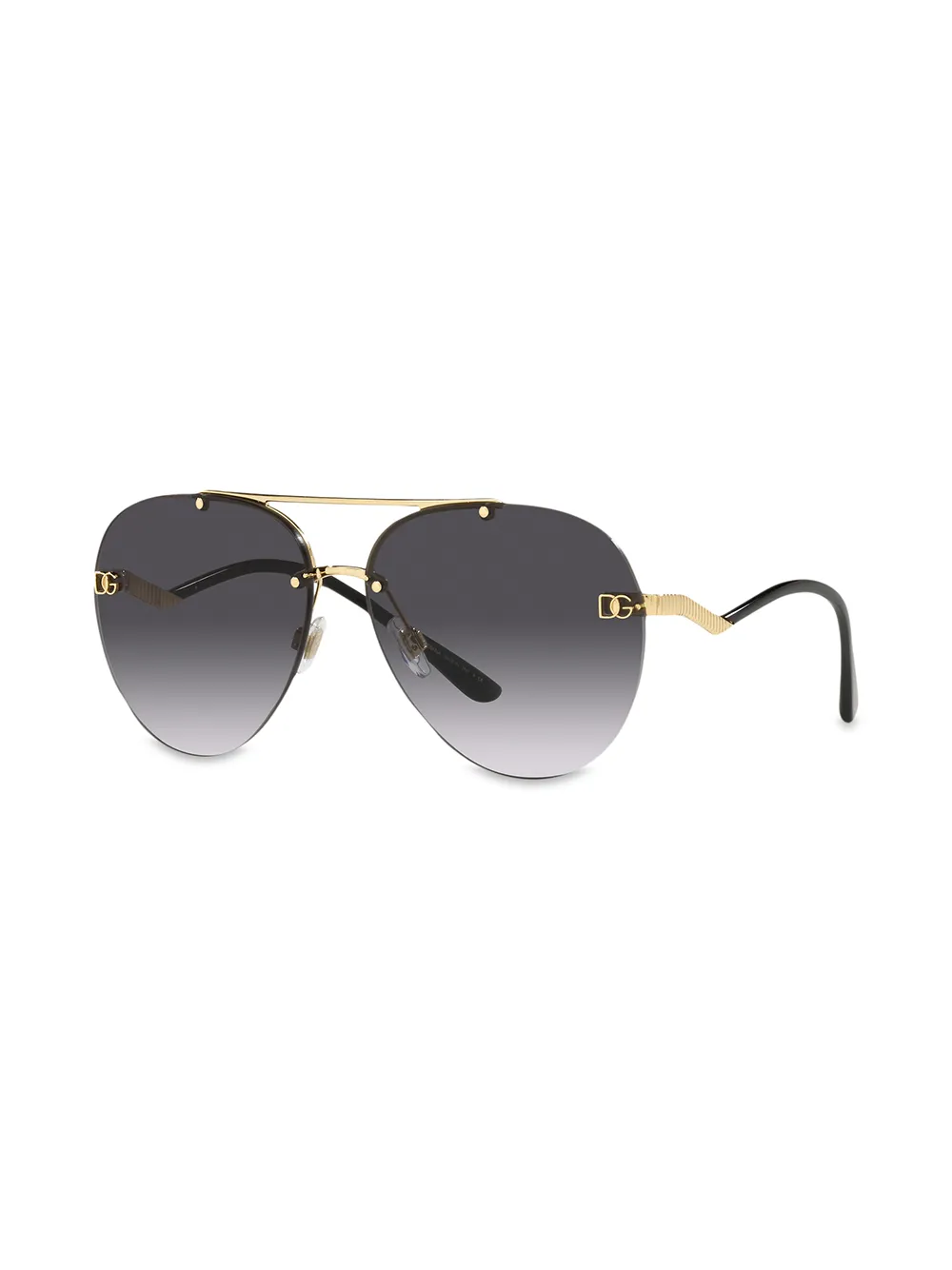 фото Dolce & gabbana eyewear солнцезащитные очки-авиаторы dg pin