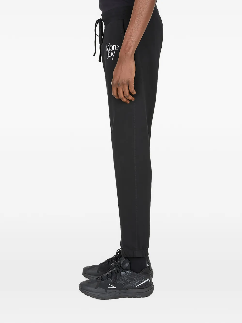  More Joy Jogginghose Mit Logo Stickerei   Schwarz 