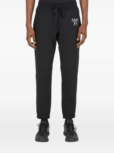 More Joy logo-embroidered track pants