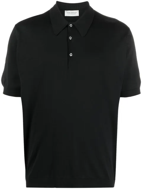 John Smedley short-sleeve polo shirt