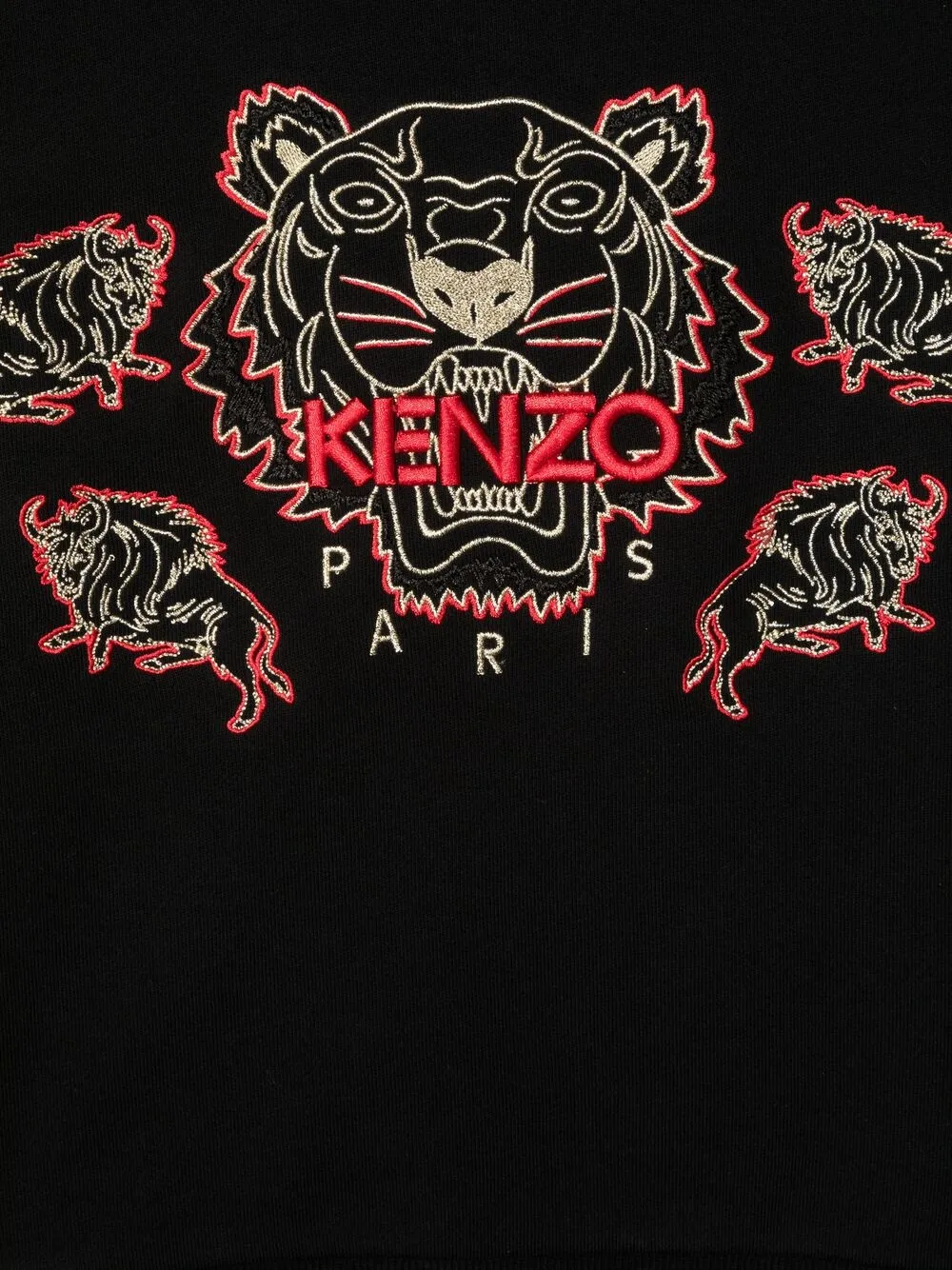 фото Kenzo kids толстовка chinese new year tiger