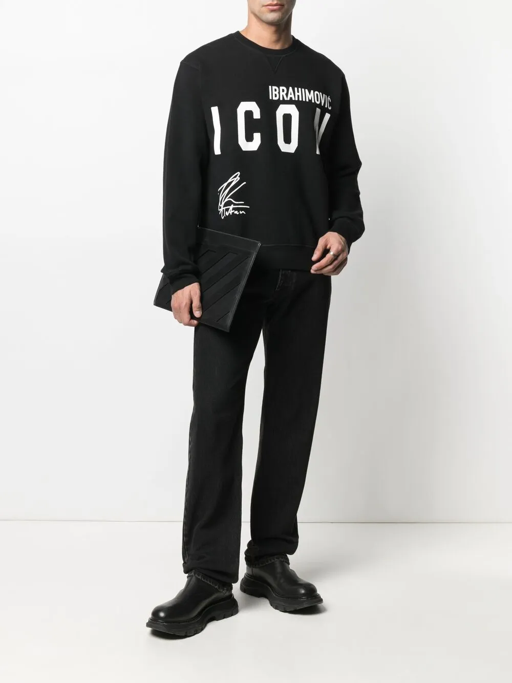 фото Dsquared2 толстовка icon из коллаборации с ibrahimovic