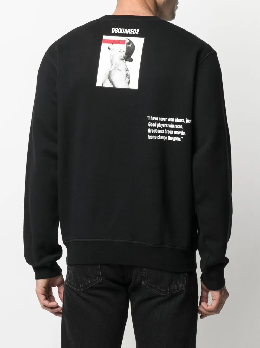 фото Dsquared2 толстовка icon из коллаборации с ibrahimovic