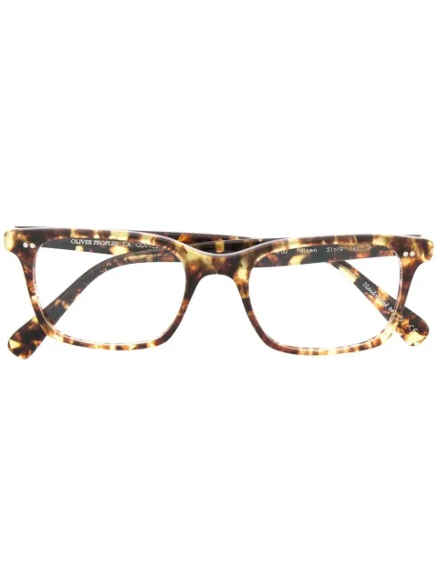 Oliver Peoples Nisen square frame glasses 