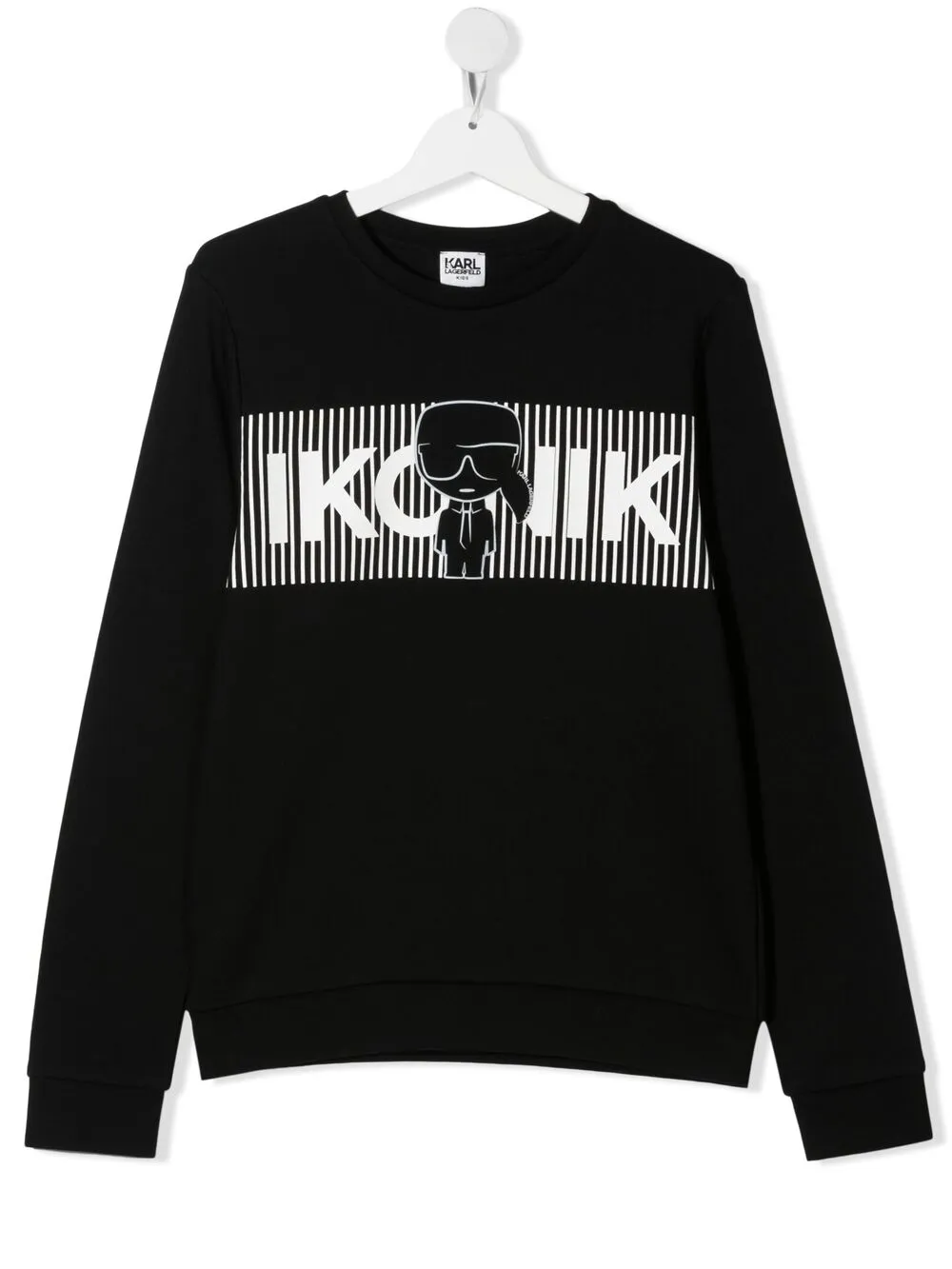 фото Karl lagerfeld kids толстовка с принтом ikonik