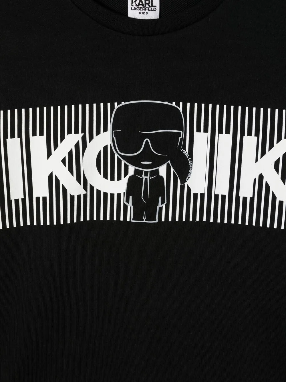 фото Karl lagerfeld kids толстовка с принтом ikonik