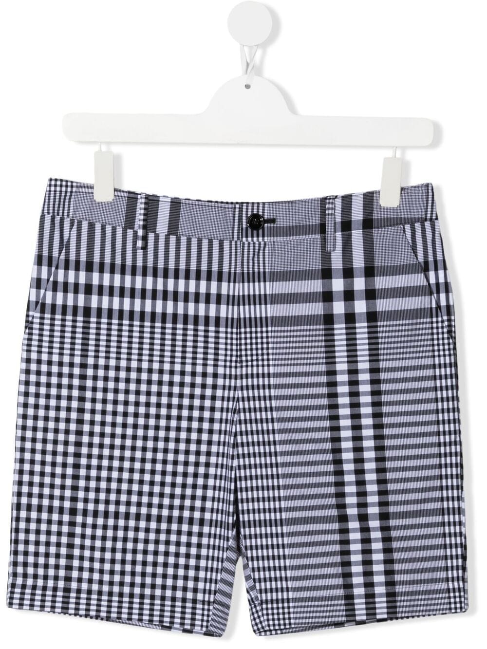 Burberry Prince Of Wales-print Shorts In Multi