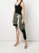 Monse layered draped-skirt dress