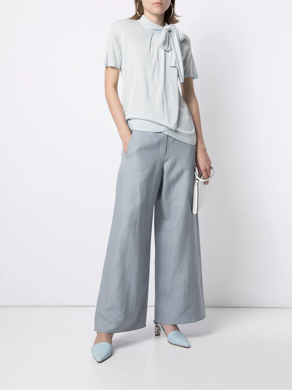 фото Emporio armani широкие брюки