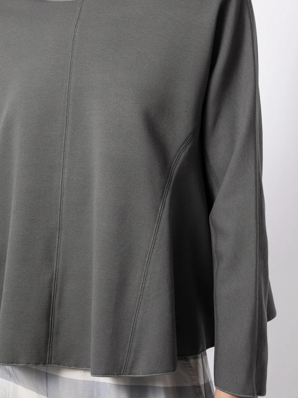 фото Emporio armani топ с вырезом-лодочкой