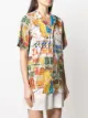 alessandro enriquez graphic-print cotton shirt