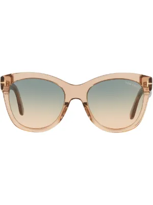 Saint Laurent Eyewear SL 552 cat-eye Sunglasses | Pink  display picture 1