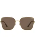 Vogue Eyewear oversized-frame sunglasses - Gold