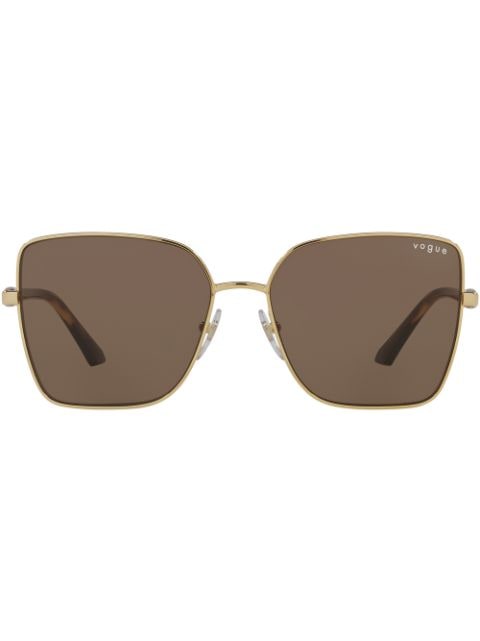 oversized-frame sunglasses