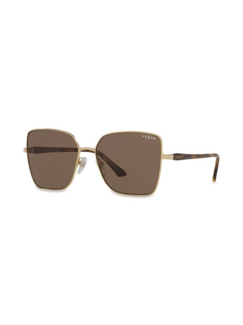 oversized-frame sunglasses