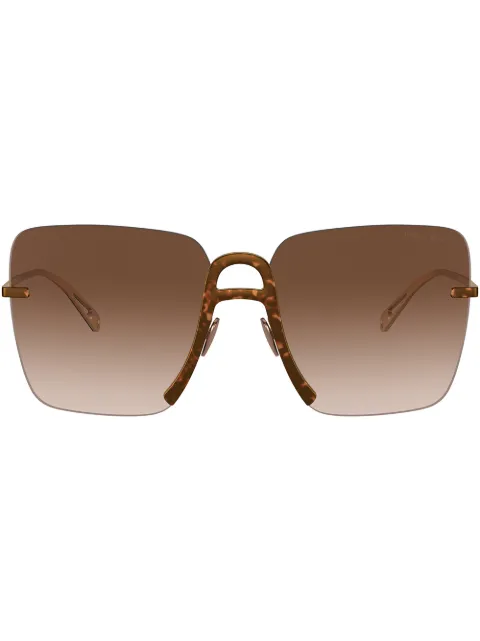 Giorgio Armani oversized-frame sunglasses