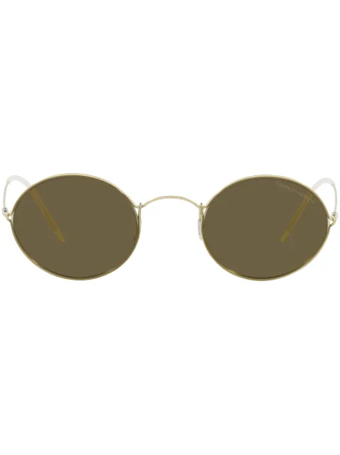 Giorgio Armani round-frame sunglasses