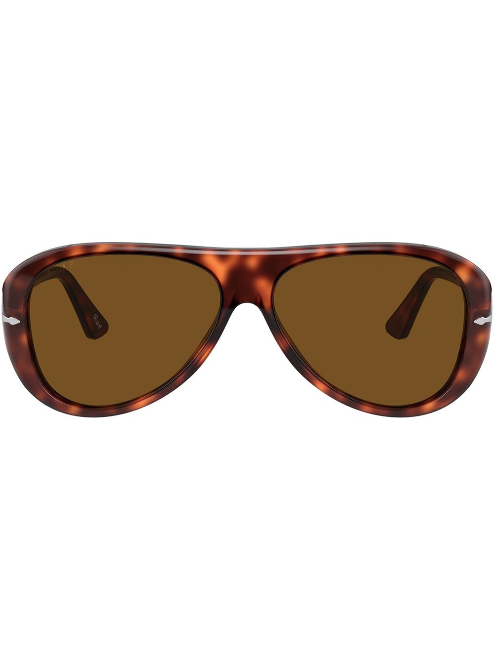 Persol Aviator-frame Sunglasses In Tortoise_brown