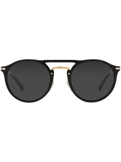 Persol lentes de sol con armazón redonda