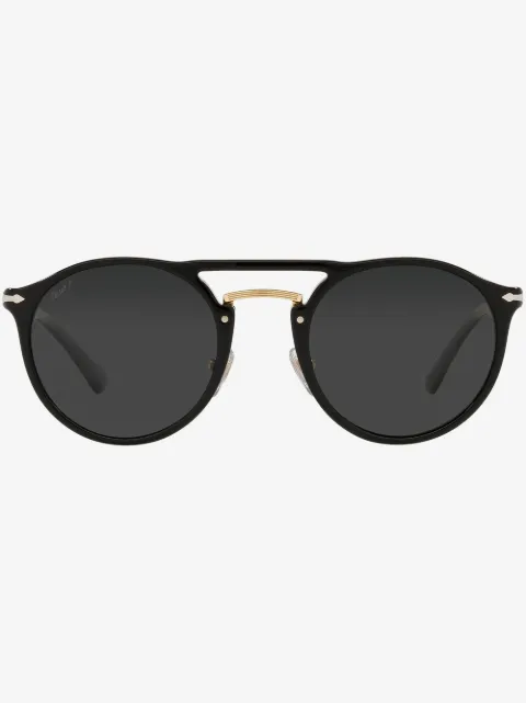 Persol Sonnenbrille mit rundem Gestell