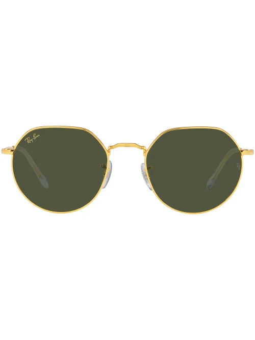 Lunettes de soleil Jack à monture géométrique - Ray-Ban - Modalova