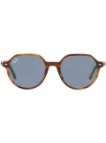 Ray-Ban Thalia round-frame sunglasses - Brown