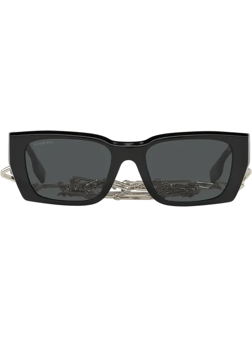 Lunettes de soleil à monture rectangulaire - Burberry Eyewear - Modalova