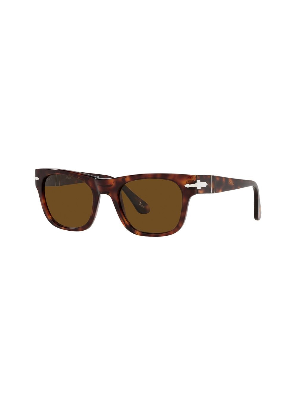 Shop Persol Tortoiseshell Square-frame Sunglasses In Brown