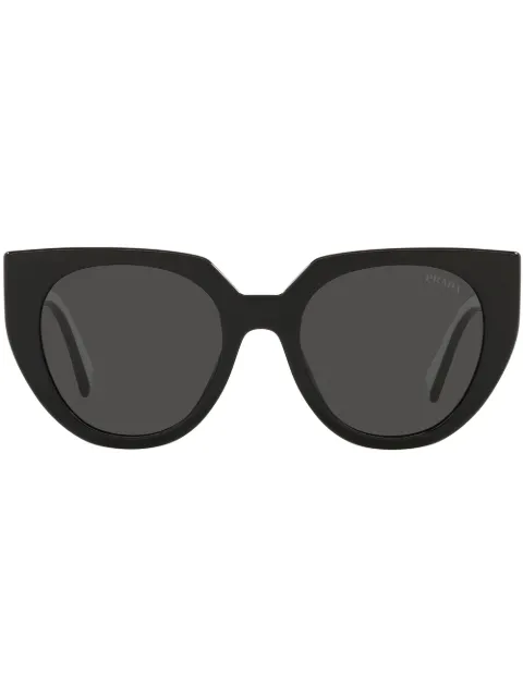 Prada Eyewear PRADA WW BICOLOUR CATEYE SUNGLASSES